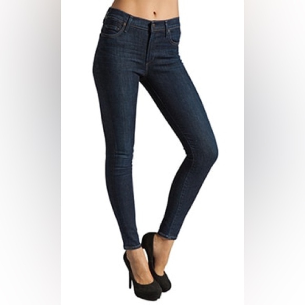 COH jeans size 27 Rocket high rise skinny Icon citizens of humanity dark wash - Picture 3 of 11